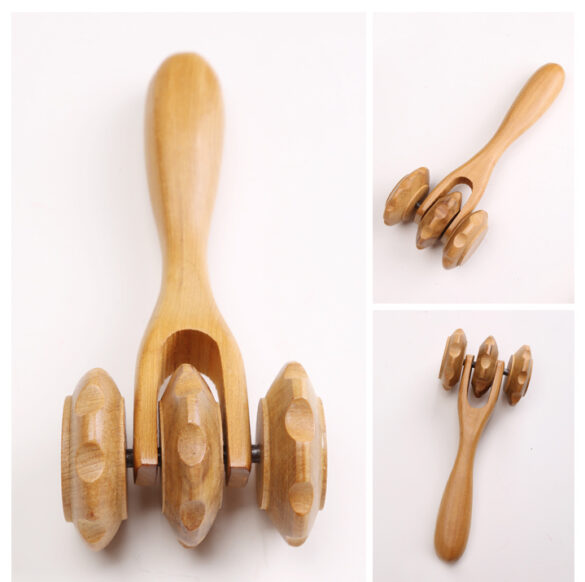 rouleau-massage Roulette de massage en bois parfumé naturel