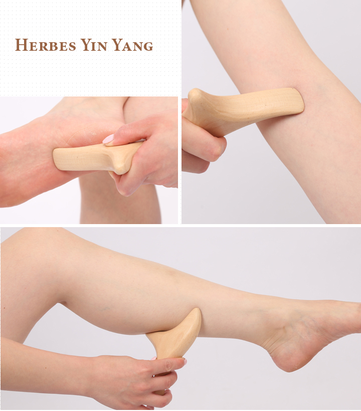 Utilisation du poinçon côté Gua Sha