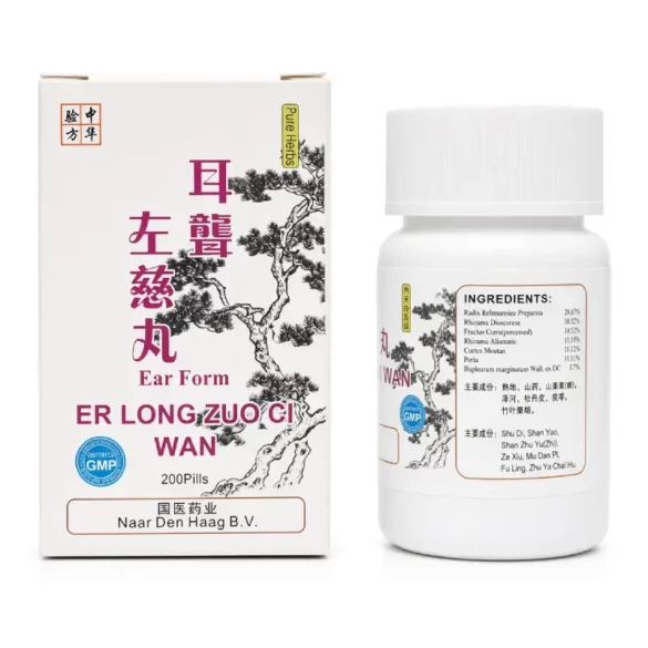 Er Long Zuo Ci Wan boite et flacon de Er Long Zuo Ci Wan
