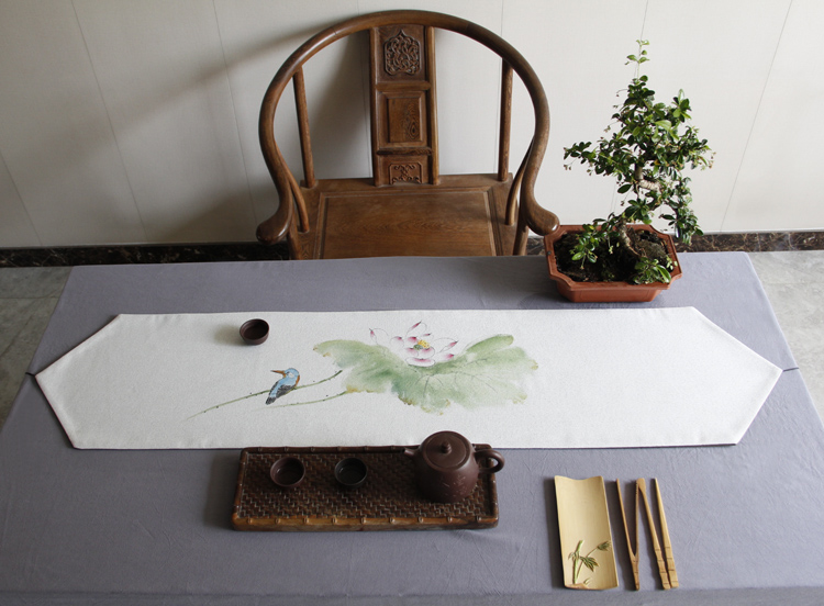 Tapis sur table