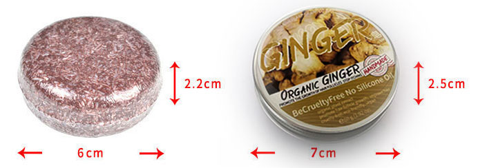 dimensions savon gingembre dimensions