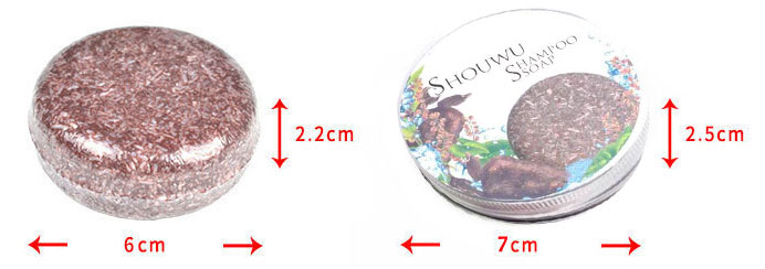Dimensions de la boite et du savon Dimension boite
