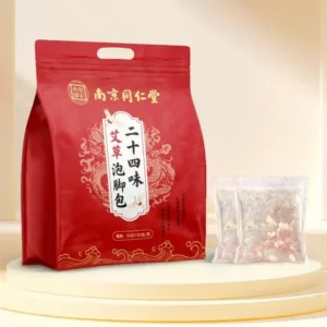 Poche de Bain de pied avec sachets devant