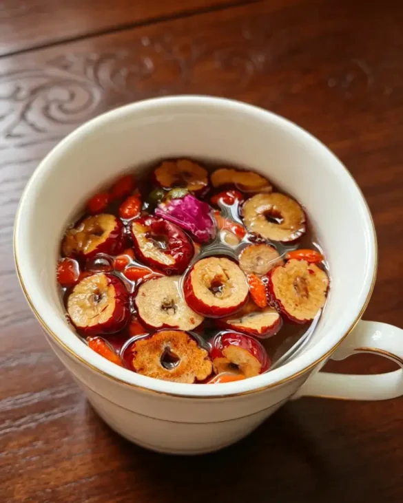 Infusion de la tisane royale Tisane royale infusée